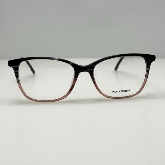 Moleskine MO1121 C04 Eye Glasses Eyeglasses Frames SH GR BLK PK 52-16-145 - Picture 1 of 6